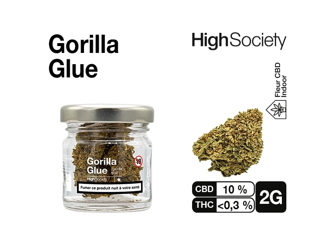 HIGH SOCIETY GORILLA GLUE IND 2G