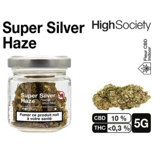 HIGH SOCIETY SUPER SILVER HAZE IND  5G