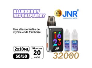 JNR FLUX PRO 32K BLUEBERRY RASPBERRY 20 MG