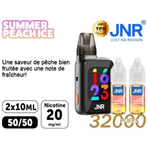 JNR FLUX PRO 32K SUMMER PEACH ICE 20 MG