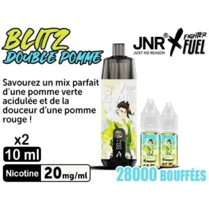 JNR X GREEN BLITZ DOUBLE POMME