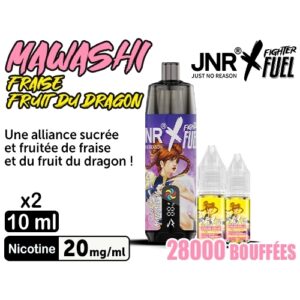 JNR X MAWASHI FRAISE FRUIT DU DRAGON