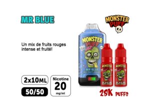 KIT MONSTER 28K Mr BLUE 20 MG