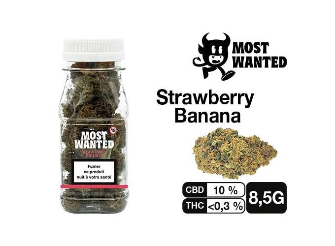 MOST WANTED STRAWBERRY BANANA 8.5G